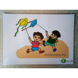 Flashcard lớp 3 in 2 mặt