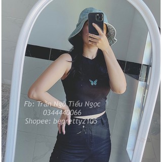 [XẢ KHO] Áo croptop sát nách basic
