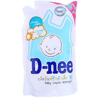 ⚡Free Ship⚡ Nước Giặt Xả 2In1 Dnee Newborn, Giặt Quần Áo Sơ Sinh, An Toàn Cho Em Bé (Túi)600Ml