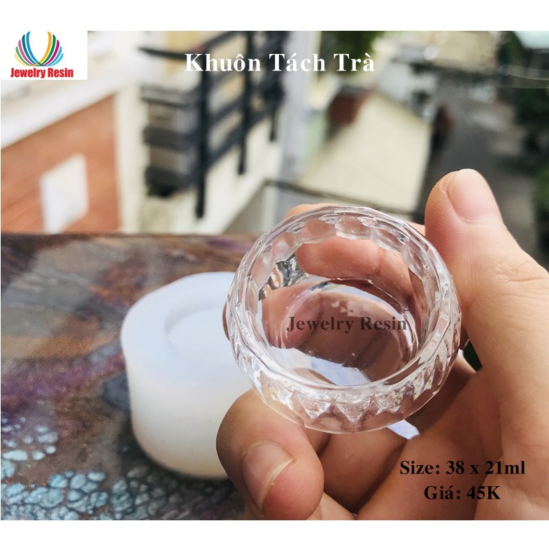 Khuôn Silicon Epoxy Resin: Khuôn Tách Trà