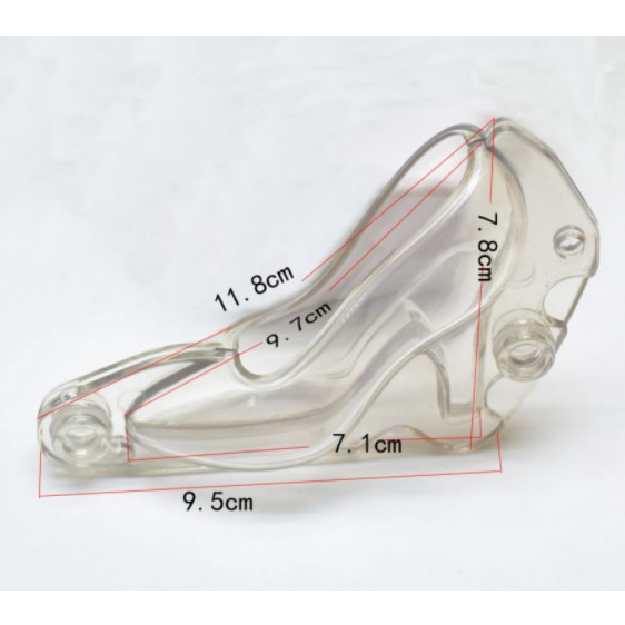 Khuôn Làm Socola Hình Giày Cao Gót 3D DIY