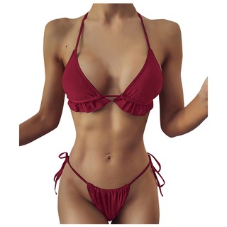 Bikini Nữ Màu Trơn Gợi Cảm Size Lớn