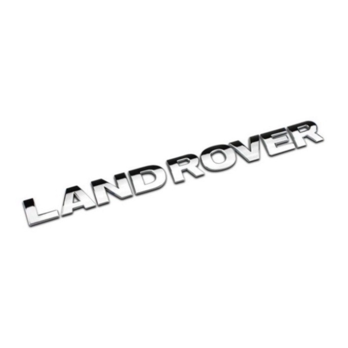 [GIÁ SỐC - HÀNG CHÍNH HÃNG] Sản Phẩm Decal tem chữ inox Land Rover dán trang trí xe ô tô (HÀNG LOẠI 1)