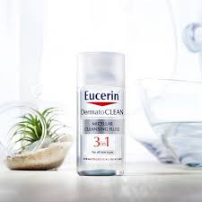 Nước tẩy trang Eucerin DermatoCLEAN Micellar Cleansing Fluid 3 in 1 chai 125ml