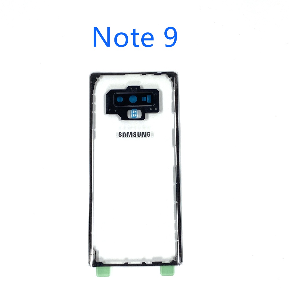 Nắp lưng điện thoại mặt kính trong suốt dành cho SAMSUNG Galaxy Note 8 9 10 10+ Plus 20 Ultra
