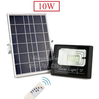 Đèn năng lượng mặt trời 10W có remote