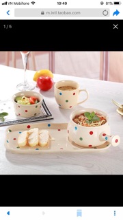 Bộ bát sứ 4 món