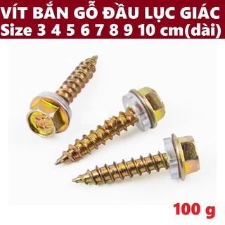Vít bắn gỗ đầu lục giác