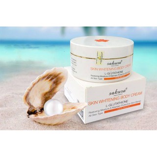 Kem Dưỡng Trắng Da Trang Điểm Toàn Thân Sakura Whitening Skin BB Body