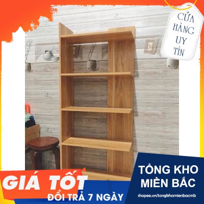 Kệ góc tường trang trí 5 tầng hoa văn gỗ