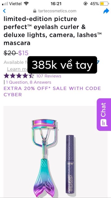 Kem Nền Tarte Shape Tape Matte Foundation | BigBuy360 - bigbuy360.vn