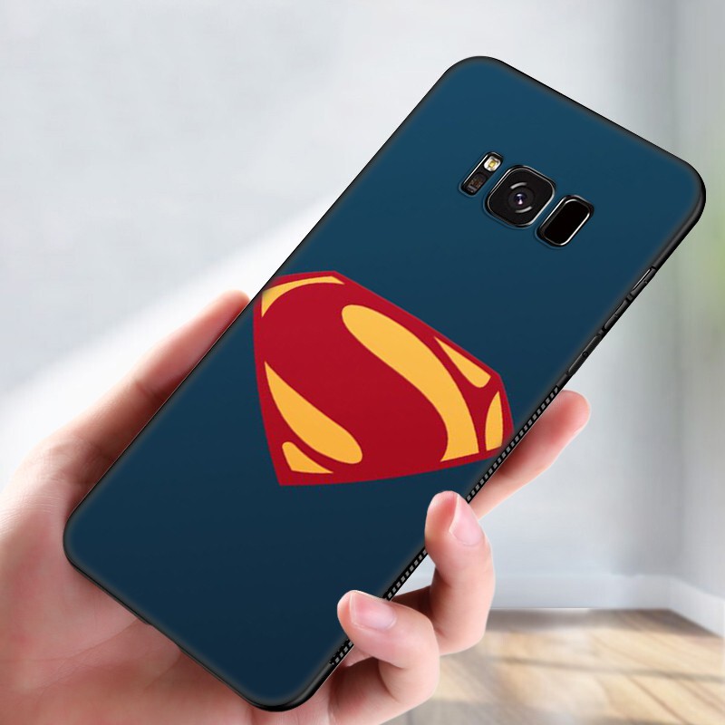 Samsung Galaxy S10 S9 S8 Plus S6 S7 Edge S10+ S9+ S8+ Casing Soft Case 118LU Superman Heroes mobile phone case