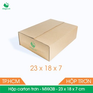 Thùng carton M61 23x18x7cm