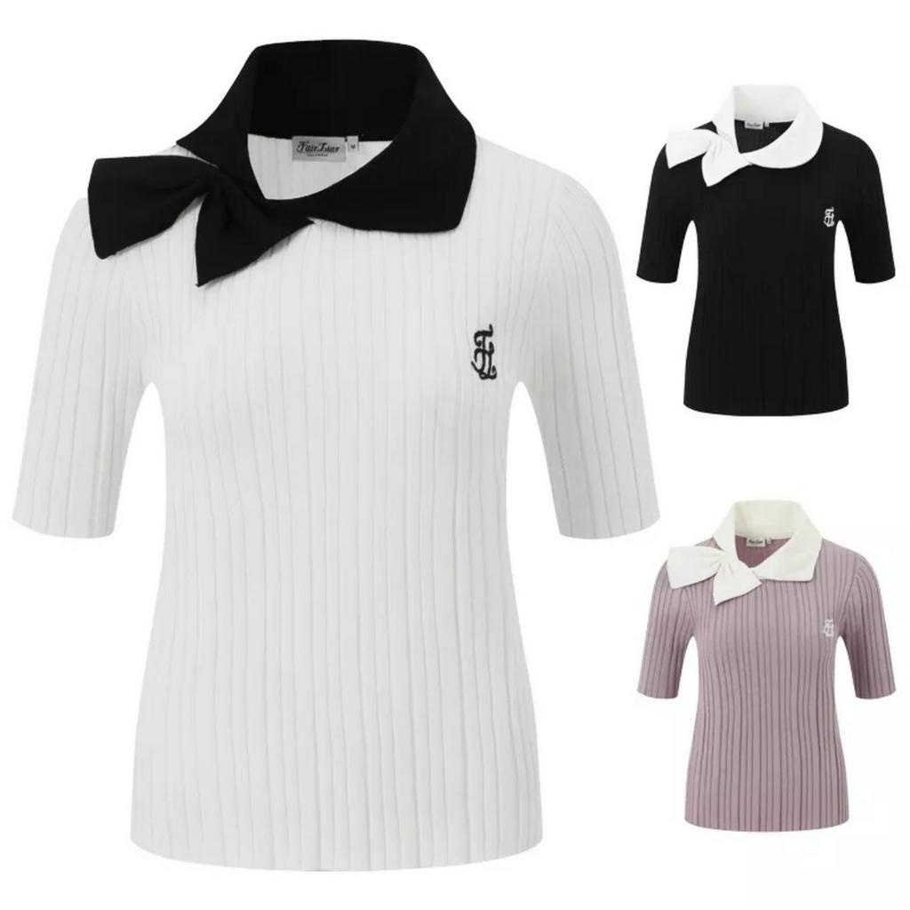 ÁO GOLF NƯ FL ĐẸP CHẤT DỆT KIM CO GIÃN TỐT,THOÁNG MÁT CHO CÁC CHỊ