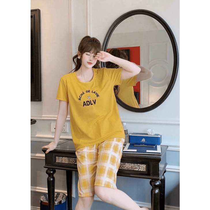 ĐỒ BỘ CHẤT VẢI COTTON 4 CHIỀU SIÊU MỀM MỊN, THOÁNG MÁT UP Shop Valentina