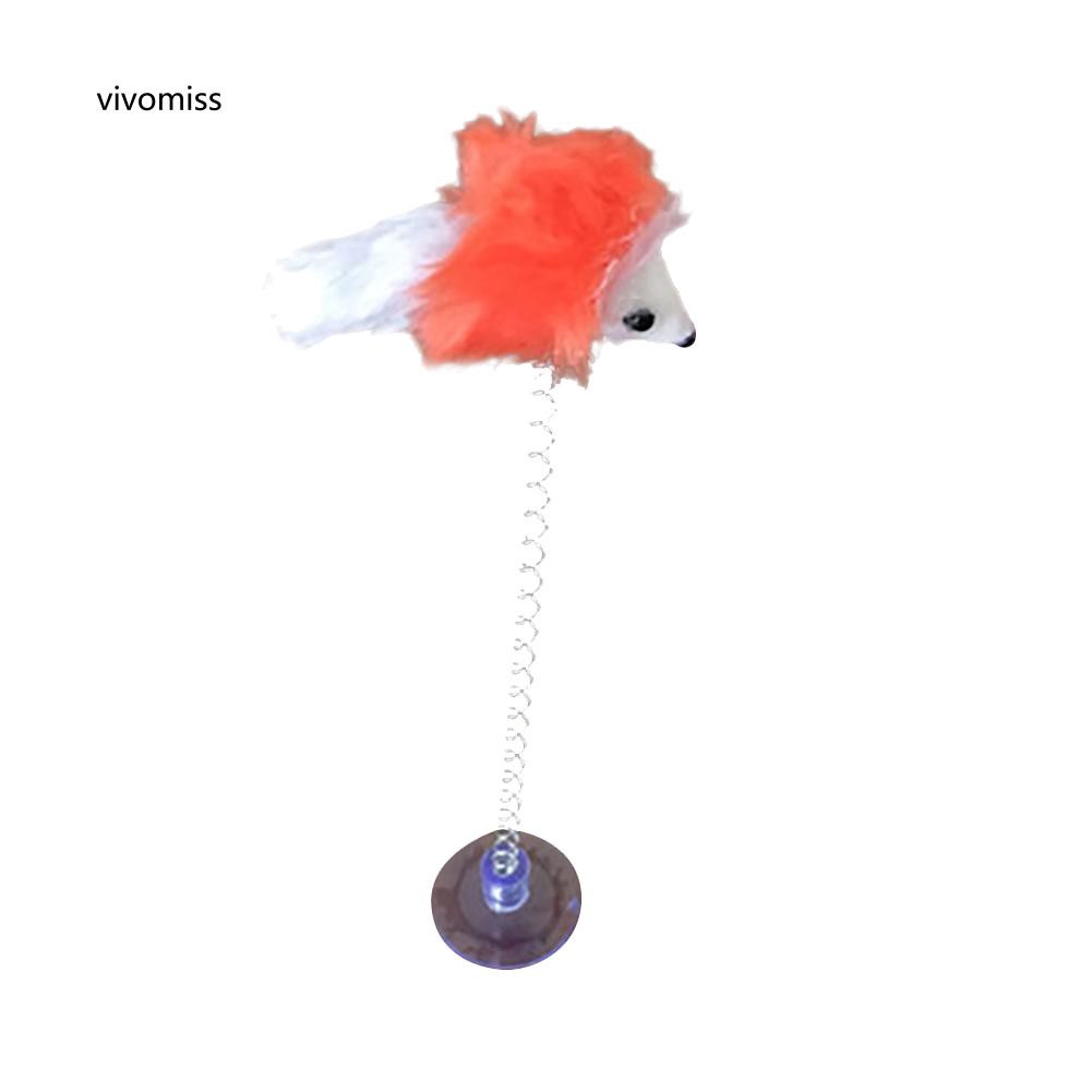 Đồ chơi chuột giả có giác hút cho mèo cưng