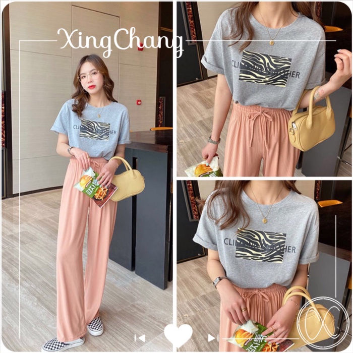 Áo thun trắng nữ cộc tay basic công sở cá tính chất cotton mềm mịn in Wave mã NXC82