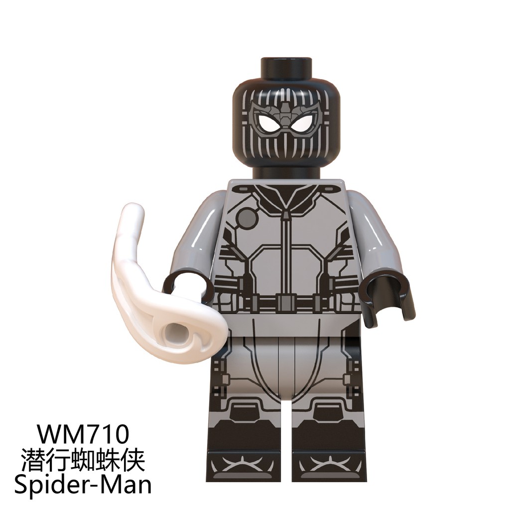 Minifigures Các Nhân Vật Trong Spider Man Far From Home - Mini Người Nhện Xa Nhà WM6062