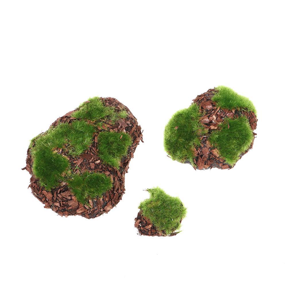 Daphs 6 Cái / Gói Rêu Xanh|Phụ Kiện Trang Trí Vườn DIY Dễ Thương Bắt Mắt