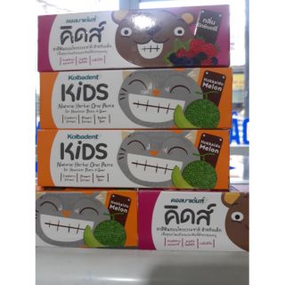 Kem đánh răng thái lan cho bé kolbadent kids natural