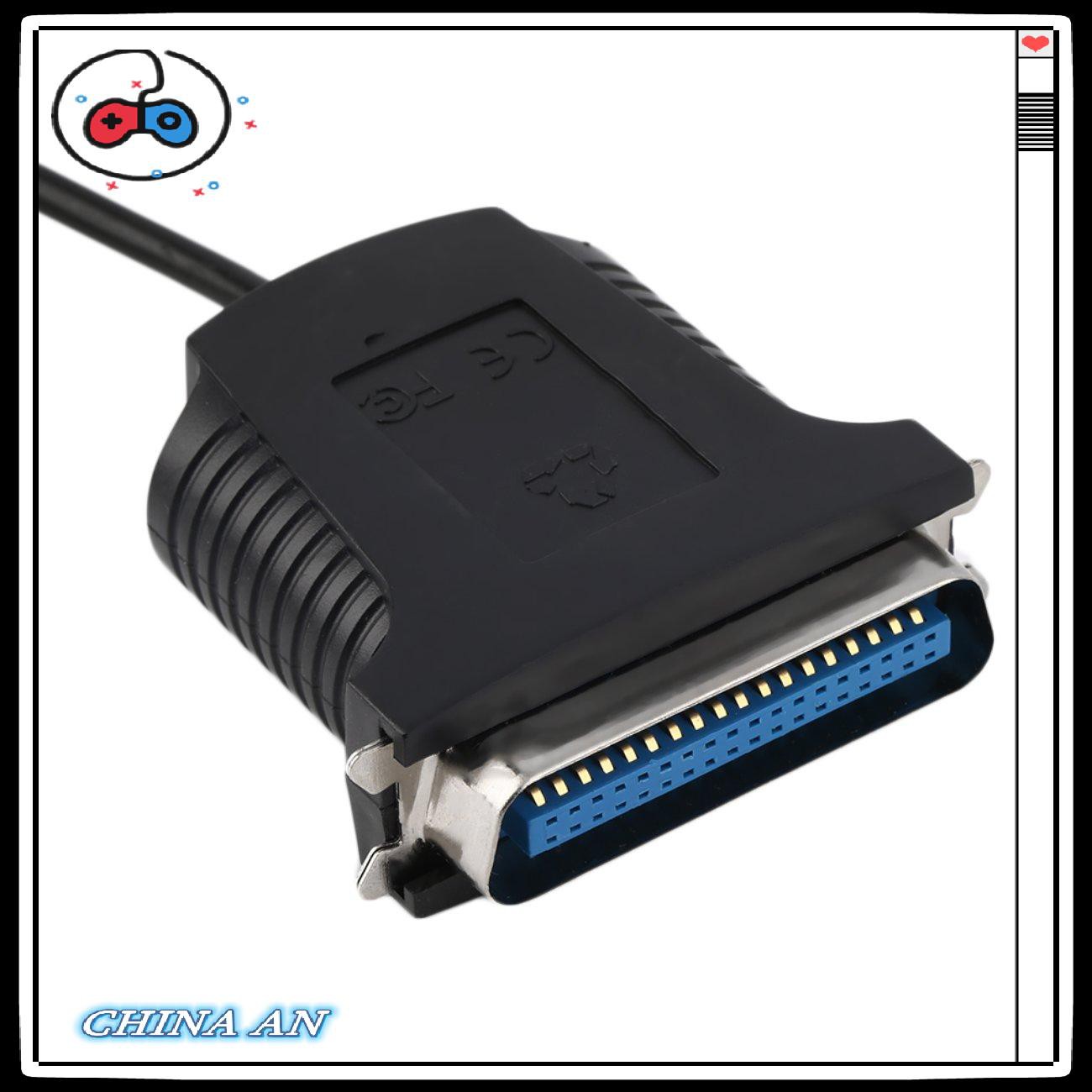 ⚡Hot sản phẩm/USB to Parallel Port LPT1 36 Pins IEEE 1284 Printer Scanner Cable Adapter