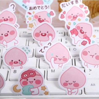 Bộ 46 Sticker Icon Dễ Thương Hàn Quốc dán trang trí E42