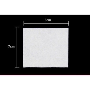 Bông tảy trang, Bông cắt sẵn bông lau phun xăm thẩm mỹ 1000 Miếng. 7 x 6cm