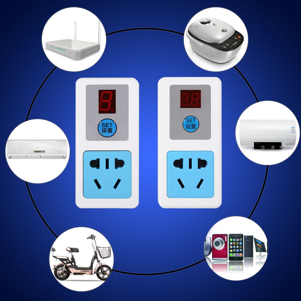 Ổ cắm hẹn giờ giúp tiết kiệm năng lượng