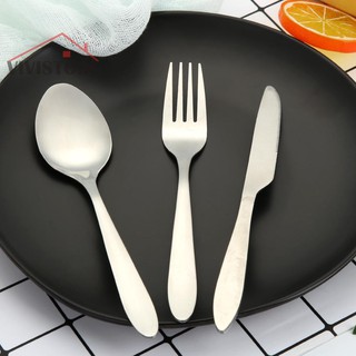 Portable Travel Dinnerware Set Stainless Steel Knife Spoon Fork Straw Set