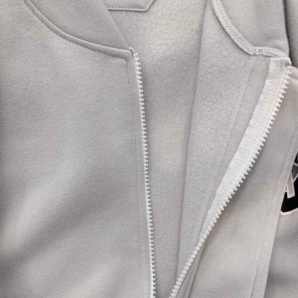 Áo Khoác Bomber HOPING Vải Nỉ Bông Form Rộng Ulzzang Unisex