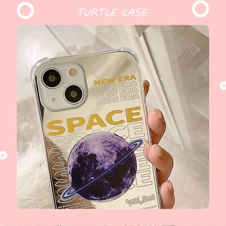 Ốp lưng iphone ốp Điện Thoại Họa Tiết Hành Tinh Màu Xanh Dương Cho iPhone 14 13 12 11 PROMAX XS XR XSMAX SE2020 6