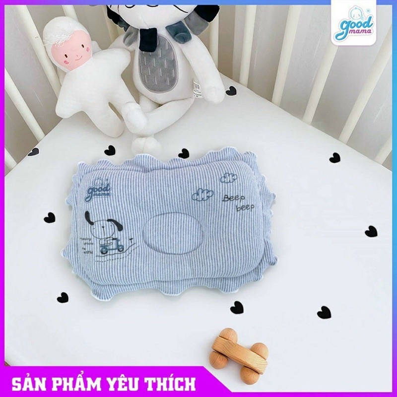 Gối lõm cho bé sơ sinh Goodmama