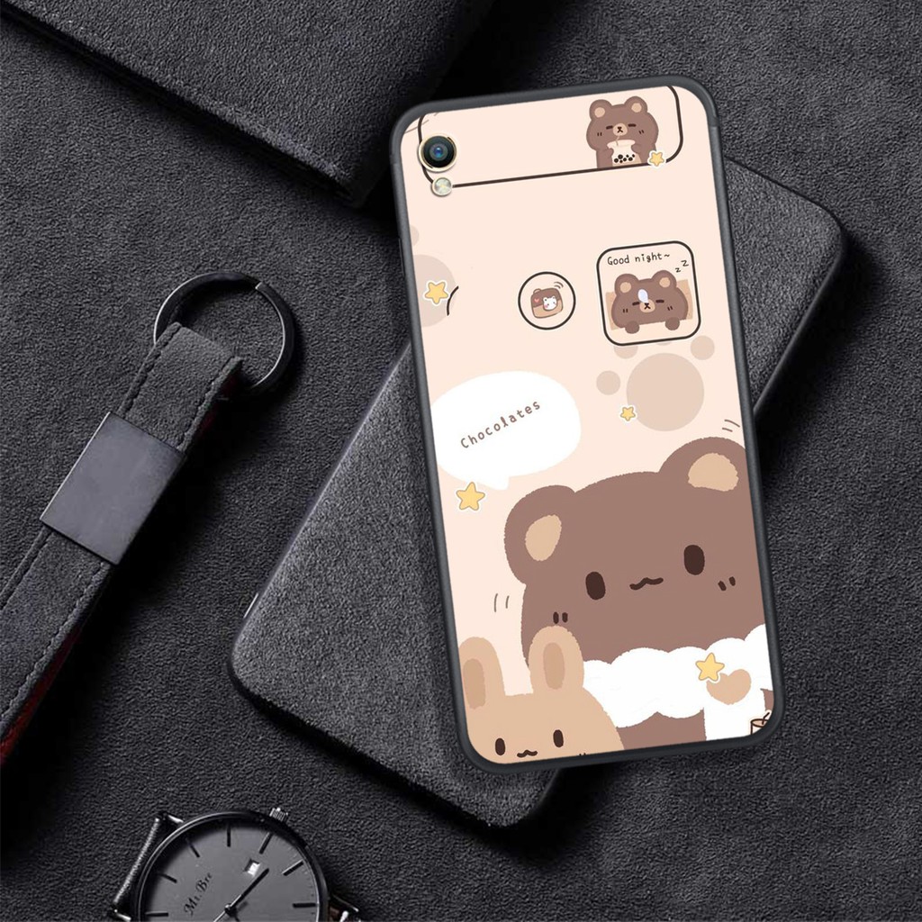 ỐP LƯNG OPPO A33/Neo7/A37/F1 PLUS, IN HÌNH CHÚ GẤU NHỎ ĐÁNG YÊU.
