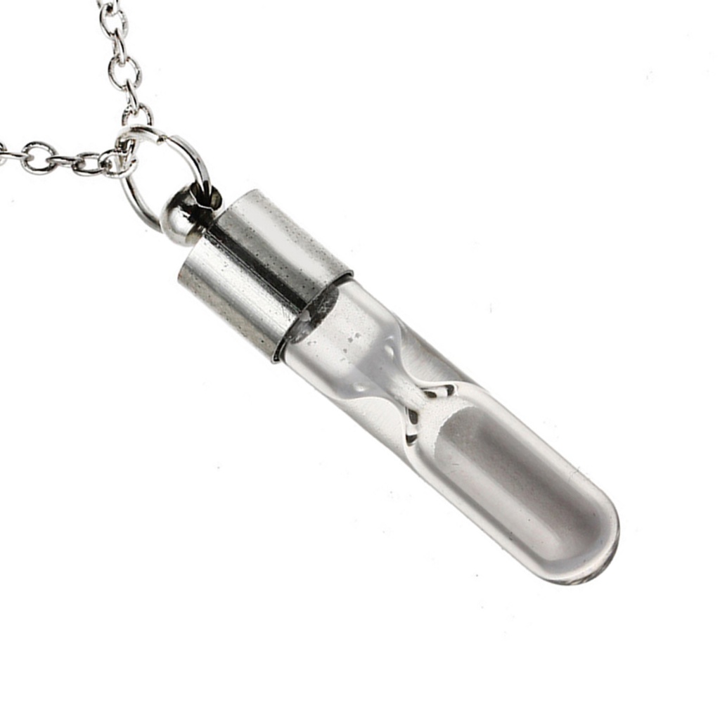 Vòng cổ Mặt Đồng Hồ Cát Phát Sáng Độc Đáo Thời Trang Cho Nữ