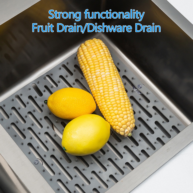 Thảm Lót Bồn Rửa Chén Bằng Silicone Cách Nhiệt Chống Trượt Dễ Vệ Sinh