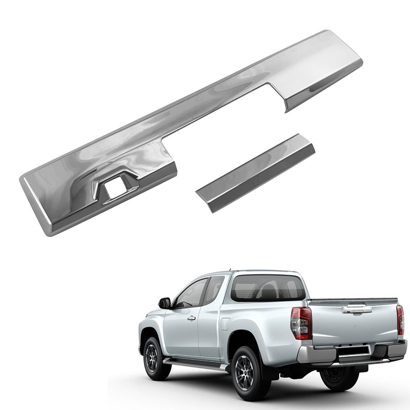Ốp Bọc Tay Nắm Cửa Sau Xe Hơi Mitsubishi Triton L200 2019 2020 2021 Bằng ABS Crom