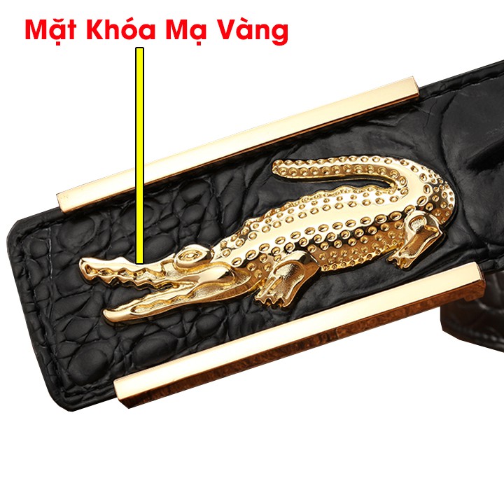 [SUPER SALE] Dây Lưng Da Nam Cao Cấp Mặt Khóa Cá Sâu Hàng Xịn