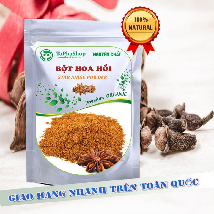 Bột hoa hồi nguyên chất 100g