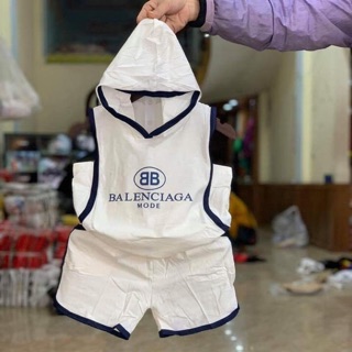 Bộ ba lỗ BB cotton đẹp cho bé trai bé gái