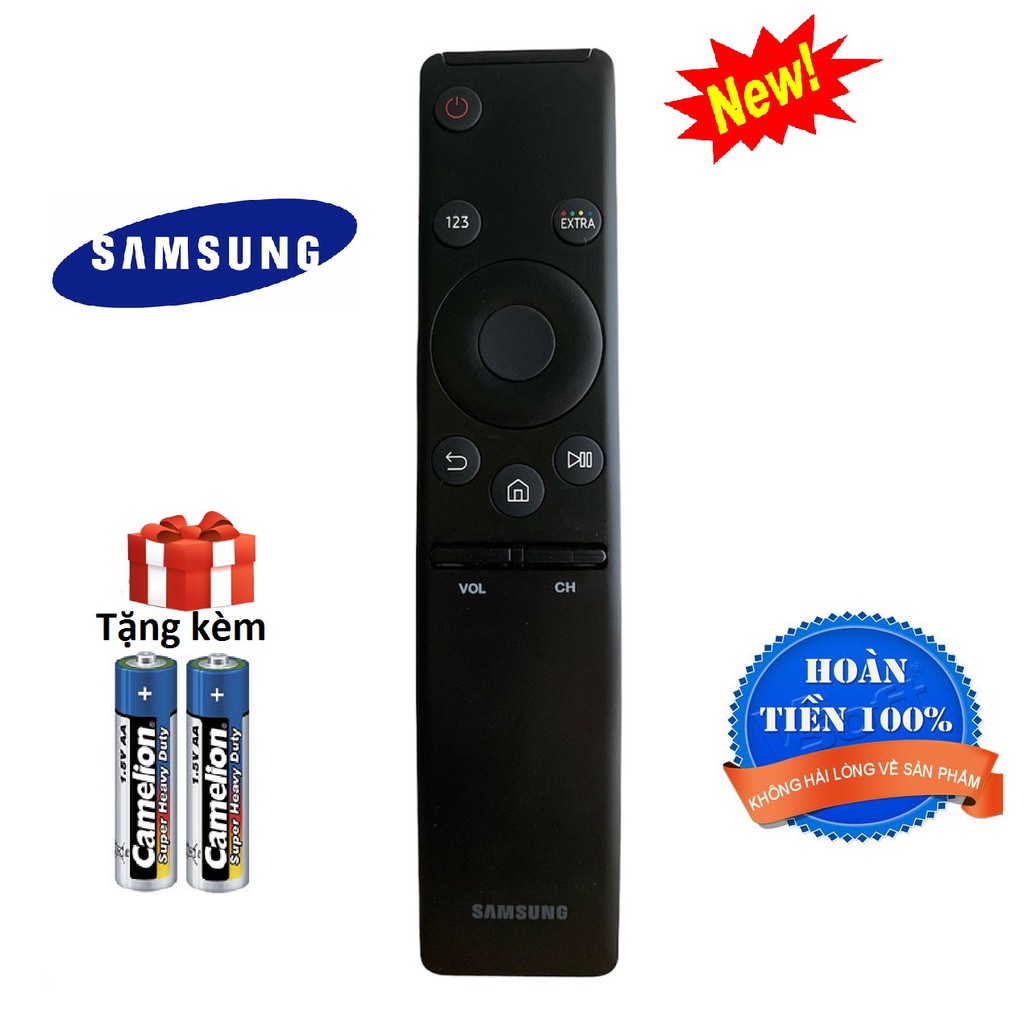 Điều khiển tivi Samsung Smart UA 32 40 43 49 50 55 QA65 4K KU NU RU Smart QLED - Hàng tốt [ tặng kèm pin ]