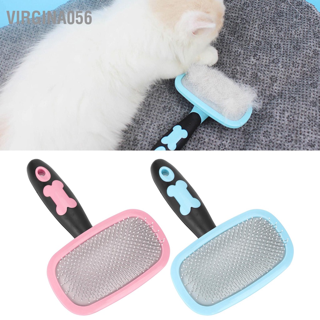 Có thể bán buôn Lược chải lông cho chó mèo Xoay 360 ° Bàn cạo rối loại bỏ Công cụ thú cưng Virgina056 Hàng giao ngay
