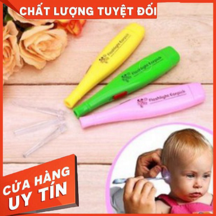 Dụng Cụ Lấy Ráy Tai Có Đèn Cho Bé, An Toàn Cho Bé Khi Sử Dụng, Cam Kết 100% Về Chất Lượng - VietShop