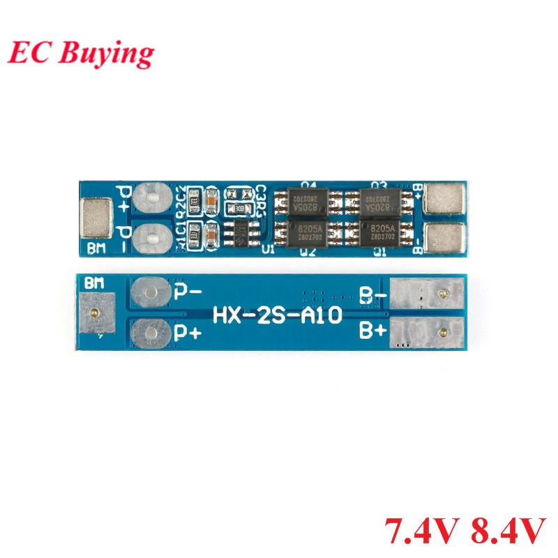 Bảng Mạch Sạc Pin PCB BMS 2S 3S 4S 18650 8A/10A 7.4V 8.4V 12.6V 16.8V