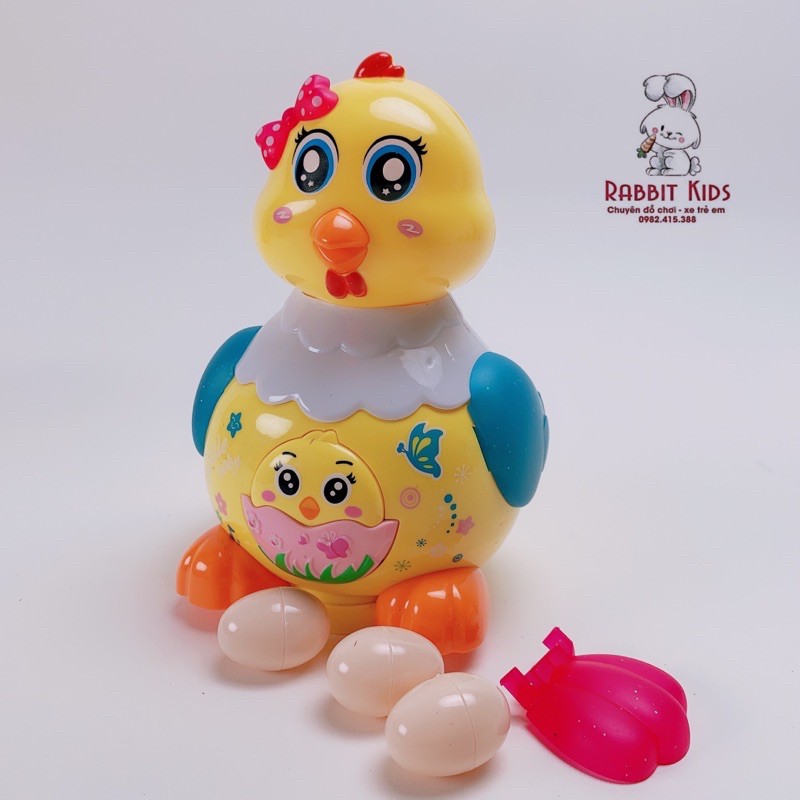 🐣HOT🐣Bộ Đồ Chơi Gà Con Đẻ Trứng-Gà Vui Nhộn