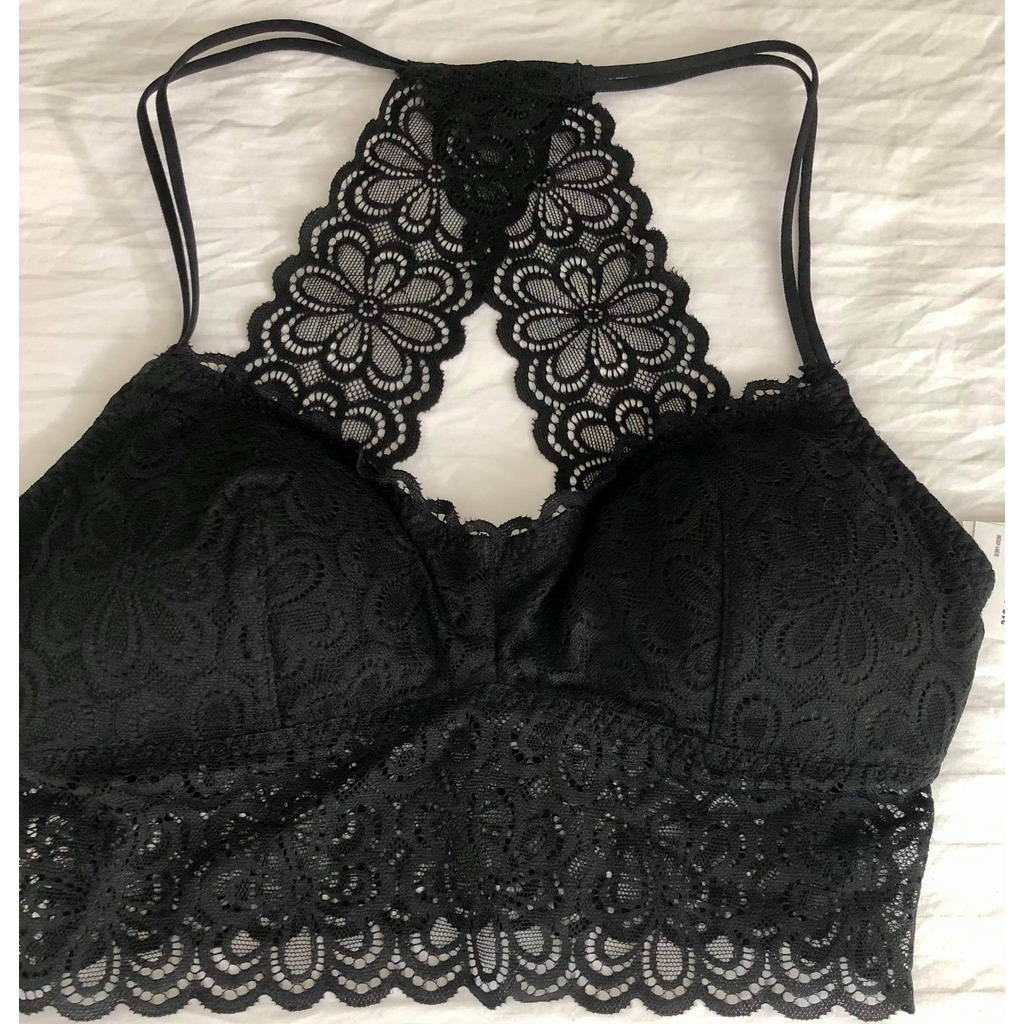 Áo ngực ren cách điệu GILLY HICKS HOLLISTER BEALETTE LONGLINE CHÍNH HÃNG