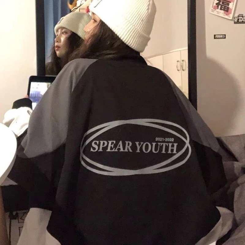 Áo khoác gió bomber chữ S unisex freesize