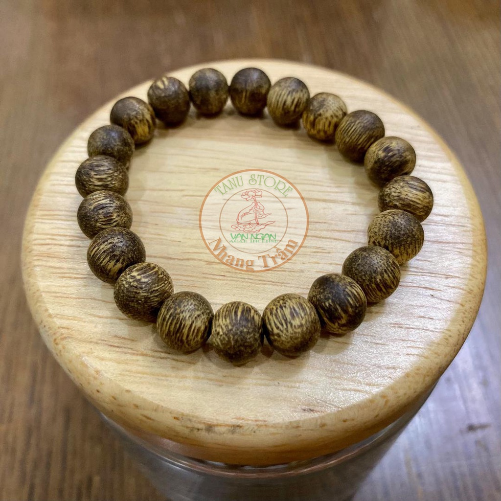 VÒNG TAY TRẦM HƯƠNG HẠT TRÒN- SIMPLE IS THE BEST- ĐEO LÂU CÀNG THƠM- TANUSTORE