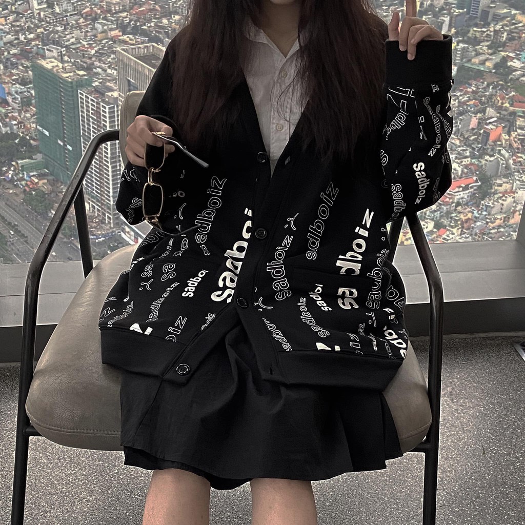 Áo MONOGRAM CARDIGAN