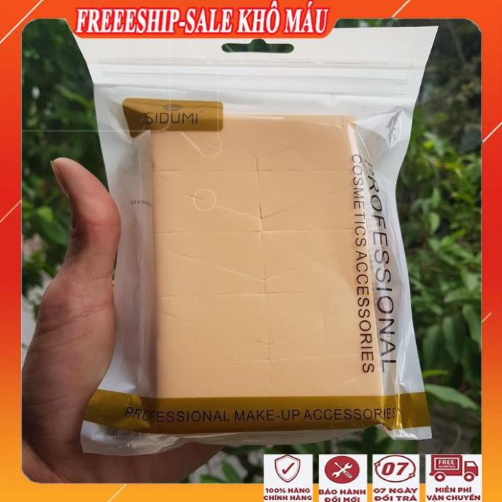 [FreeShip - SALE KHÔ MÁU] Sét 20 miếng mút trang điểm sidumi/Mút tán kem nền, kem lót đa năng, siêu mịn, siêu đẹp