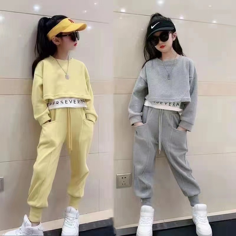 Bộ Quần Áo Mùa Thu Thời Trang Cho Bé Gái